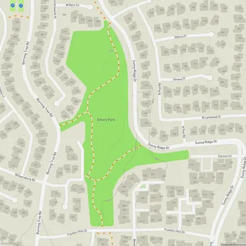Map of Emery Park