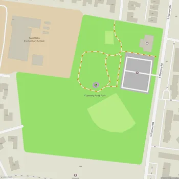 Map of Flannery Road Park