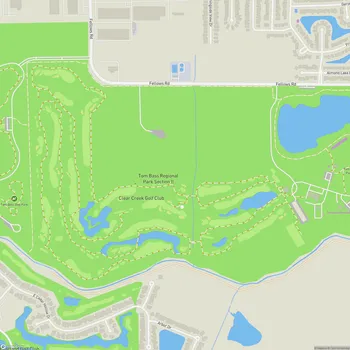 Map of Tom Bass Regional Park