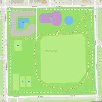 Map of Armour Square Park
