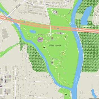 Map of Anderson Point Park