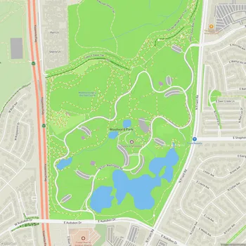 Map of Woodward Park