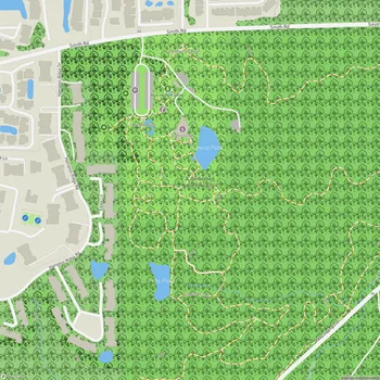 Map of F.A. Seiberling Nature Realm