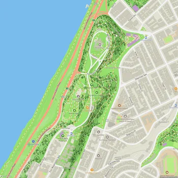 Map of Fort Tryon Park