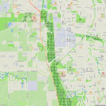 Map of Wilderness Park