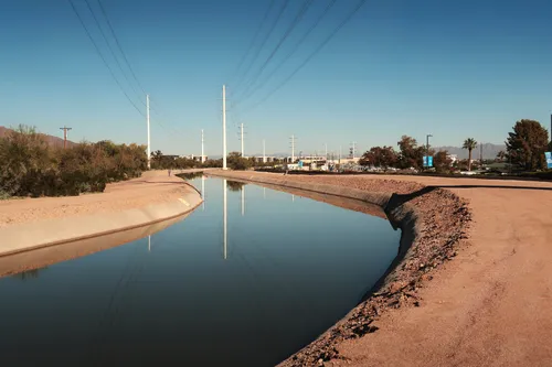 The canal offers gorgeous panoramic views