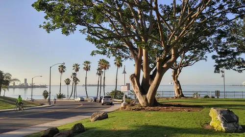 Coastal view at Bixby Park's south end Annex section