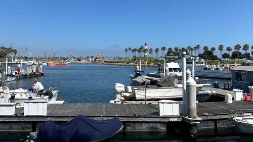 Looking southeast across the harbor