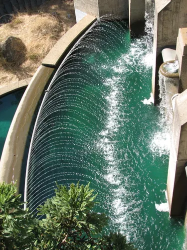 The fountain at the amphitheater