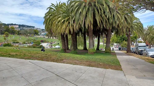 View from the southeast corner of the park
