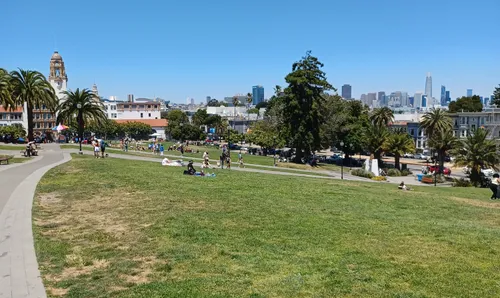 The park is a wonderful location in the heart of San Francisco
