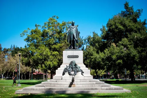 The William McKinley Memorial was unveiled in 1903