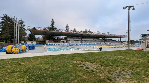 The pools at George F. Haines International Swim Center