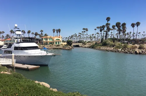 Harbor view from the park's east section