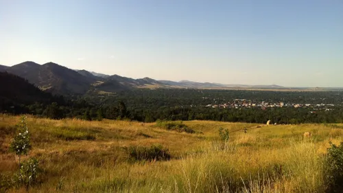 Sweeping view of Boulder looking north