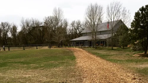 Path leading to the Grant Family Education Center across open grounds