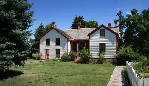View of Four Mile House, Denver’s earliest surviving structure
