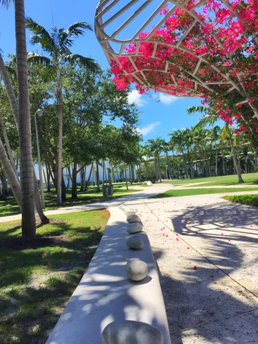 Shadows and the park’s complex landscape create an almost painterly scene
