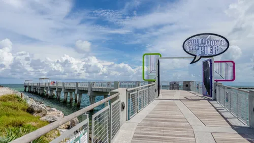 Entrance to South Pointe Park Pier