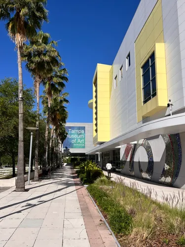 Walkway at the Museum of Art