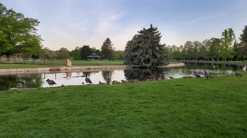 The park offers a relaxing scenery