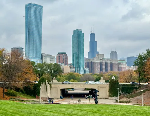 View from The Great Ivy Lawn