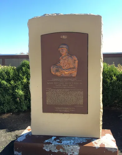Memorial to Medal of Honor recipient Milton Lee Olive, III