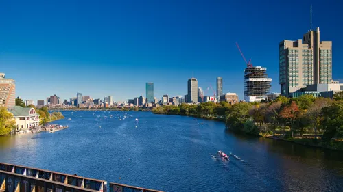 View eastward from Boston University Bridge