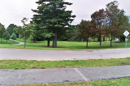 View of the park landscape