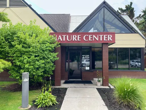 The Sterling Heights Nature Center on Utica Road welcomes visitors to the park