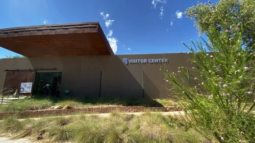 The visitor center was completed as part of the 2005 renovation