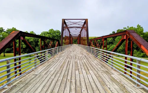 The historic Moore's Crossing Bridge was a key landmark and filming location in HBO's The Leftovers